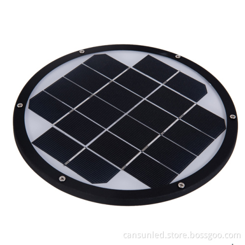 IP65 Airtight Pillar Solar Lights for Outdoor Garden with CCT Adjustability